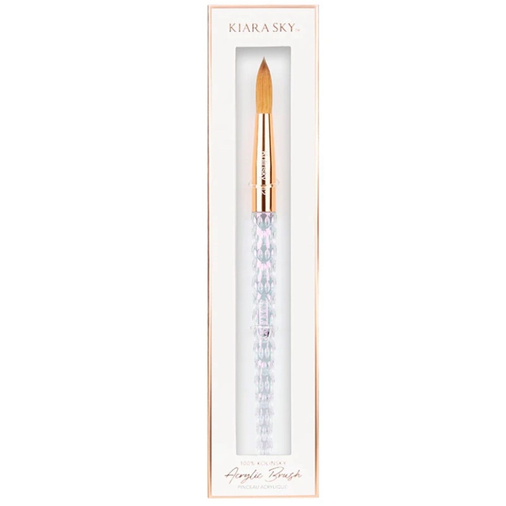 Kiara Sky 100% Kolinsky Acrylic Brush #12